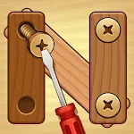 Screw and Nuts: Wood Puzzle | Indus Appstore | App Icon