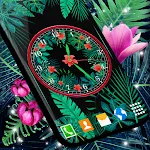 Black Jungle Forest Clock | Indus Appstore | App Icon