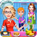 School kids cooking breakfast | Indus Appstore | App Icon