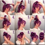 Girls Hairstyle Step by Step | Indus Appstore | App Icon