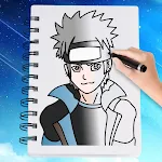 How to Draw Animeapp icon