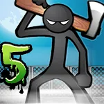 Anger of stick 5 : zombie | Indus Appstore | App Icon