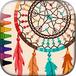 Dream Catcher Coloring Book | Indus Appstore | App Icon