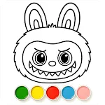 Labubu Coloring Games for Kids | Indus Appstore | App Icon