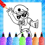 Glitter Coloring book | Indus Appstore | App Icon