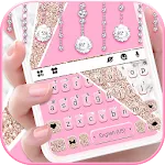 Girly Pink Glitter Theme | Indus Appstore | App Icon