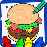 Fast Food Coloring Book | Indus Appstore | App Icon