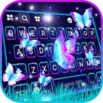 Neon Butterflies Theme | Indus Appstore | App Icon