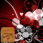 love curly heart sparkle lwp | Indus Appstore | App Icon