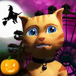 Halloween Cat Theme Park 3D | Indus Appstore | App Icon