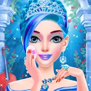 💙👸Blue Princess - Makeup Salon Games For Girls👗 | Indus Appstore | App Icon