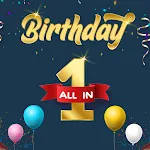 Happy Birthday songs & wishes | Indus Appstore | App Icon