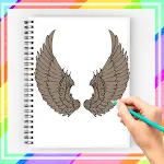 How to Draw Wings Step by step | Indus Appstore | App Icon