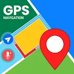 GPS Map Voice Navigation Route | Indus Appstore | App Icon