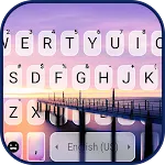 Purple Sunset Beach Keyboard B | Indus Appstore | App Icon