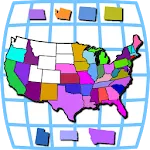 USA Map Puzzle | Indus Appstore | App Icon