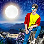 Night photo editor moon frames | Indus Appstore | App Icon