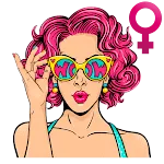 Wasticker of women | Indus Appstore | App Icon