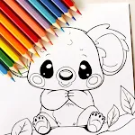 Animal coloring pages | Indus Appstore | App Icon