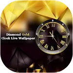 Diamond Gold Clock Wallpaper | Indus Appstore | App Icon