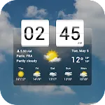 Sense Flip Clock & Weather | Indus Appstore | App Icon