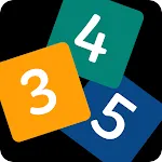 Math345 | Math puzzle games | Indus Appstore | App Icon