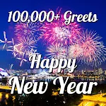 Happy NewYear 100,000 Greets | Indus Appstore | App Icon