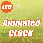 LED Animated Digital Clock LWP | Indus Appstore | App Icon