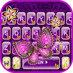 Purple Butterflies Theme | Indus Appstore | App Icon