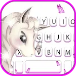 Silver Unicorn Butterfly Keybo | Indus Appstore | App Icon