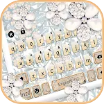 Floral Batik Pattern Keyboard  | Indus Appstore | App Icon