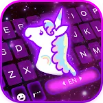 Galaxy Unicorn Keyboard Theme | Indus Appstore | App Icon