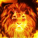 Fire Lion Wallpaper + Keyboard | Indus Appstore | App Icon