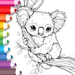 Animal coloring book kids game | Indus Appstore | App Icon