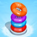 Hoop Sort - Color Hoop Stack | Indus Appstore | App Icon