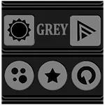 Grey and Black Icon Pack | Indus Appstore | App Icon