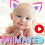 Animated baby stickers for WA | Indus Appstore | App Icon