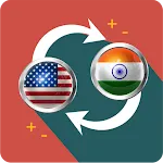 USD Dollar to Indian Rupee App | Indus Appstore | App Icon