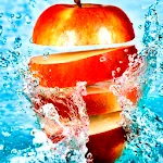 Fruits in water live wallpaper | Indus Appstore | App Icon