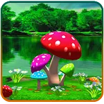 3D Mushroom Live Wallpaper Newapp icon