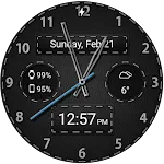 Black Leather HD Watch Face | Indus Appstore | App Icon