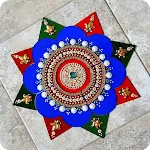 Latest Rangoli Designs Offline | Indus Appstore | App Icon