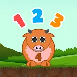 Belajar Berhitung Mr. Moo | Indus Appstore | App Icon