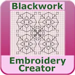 Blackwork Embroidery Creator | Indus Appstore | App Icon