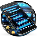 SMS Messages SpheresBlue Theme | Indus Appstore | App Icon