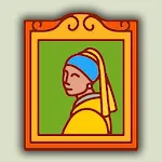 Famous Paintings Quiz | Indus Appstore | App Icon