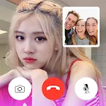 Rose BlackPink: Video call - f | Indus Appstore | App Icon