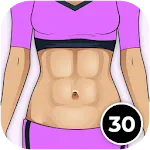 Abs Workout for women - Six Pa | Indus Appstore | App Icon