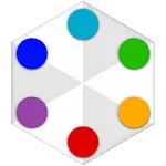 Dot Fight: color matching game | Indus Appstore | App Icon