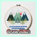 Cross Stitch Pattern Ideas | Indus Appstore | App Icon